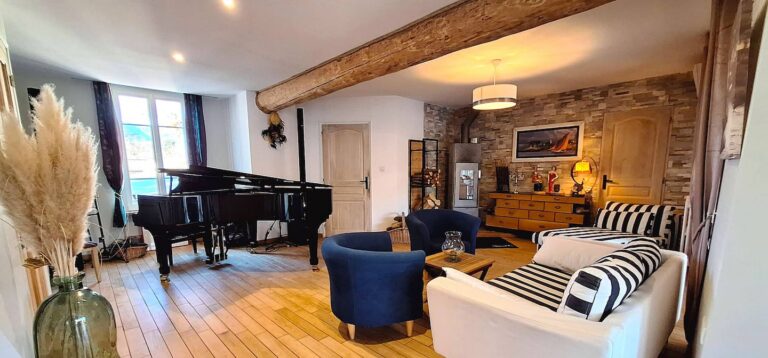 Domaine de la Françoise à Dieulefit — Salon