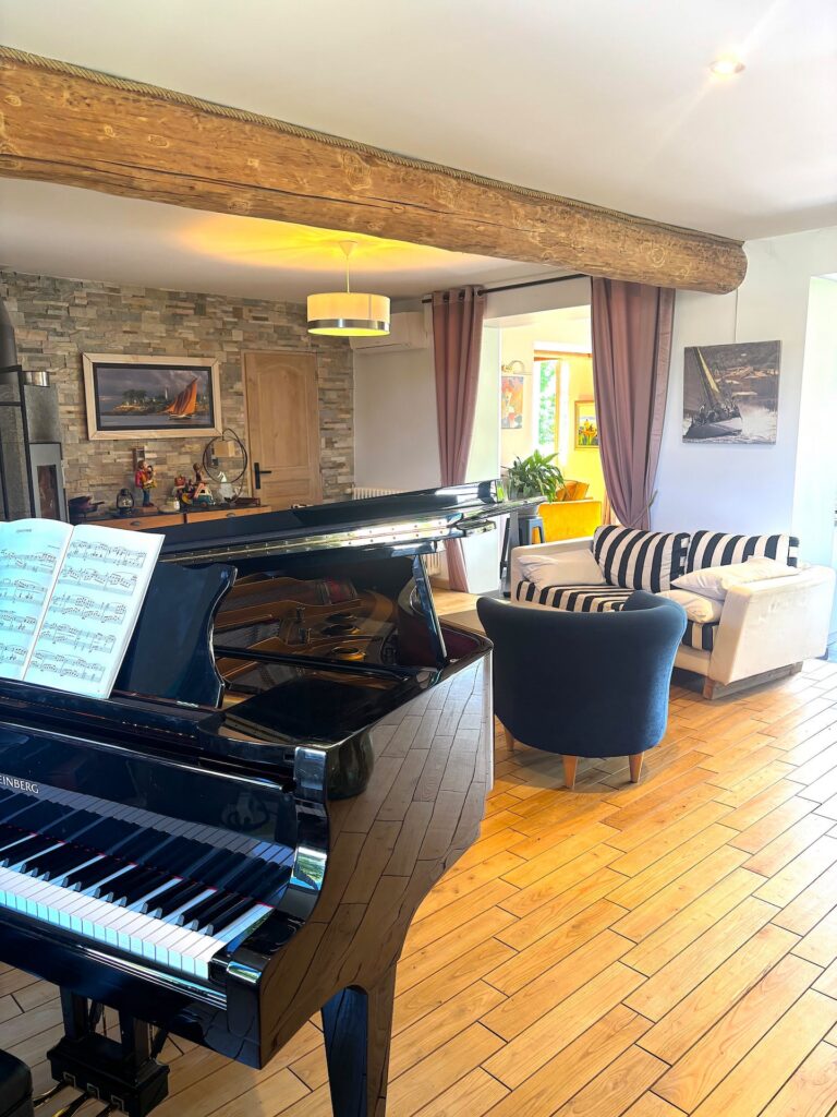 Domaine de la Françoise à Dieulefit — Salon