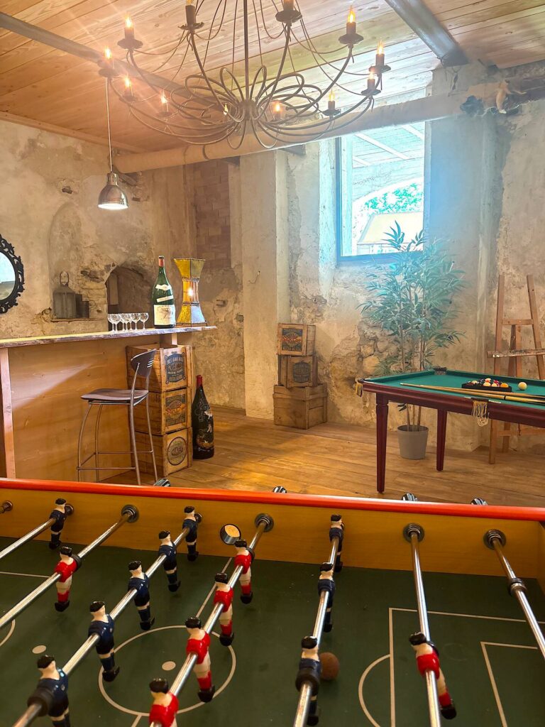 Domaine de la Françoise à Dieulefit — Salle de réception