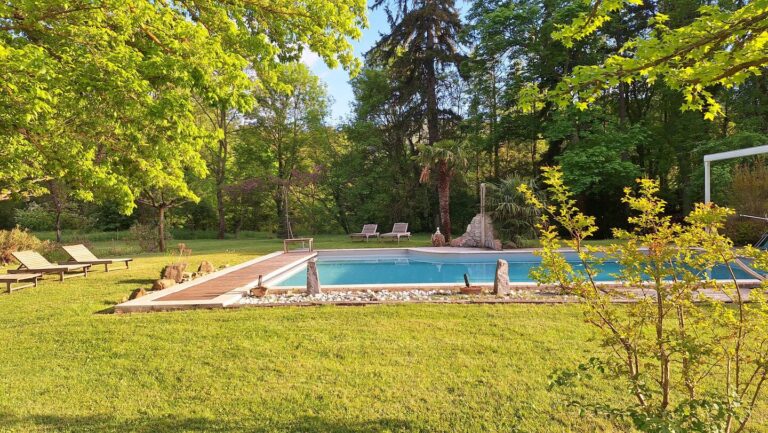 Domaine de la Françoise à Dieulefit — Piscine