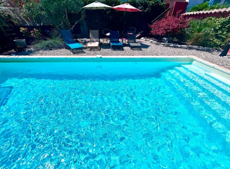 Le Jasmin à Ruoms — Piscine