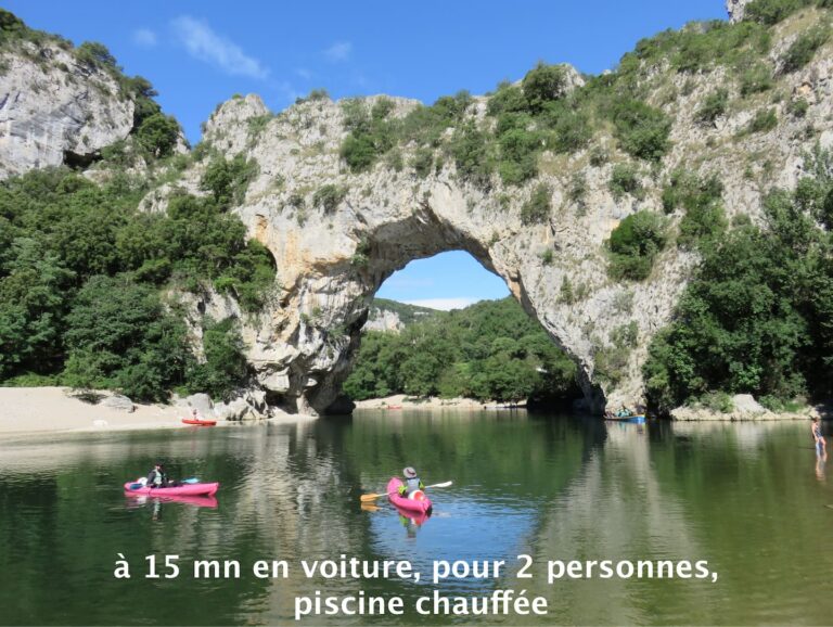 Le Jasmin à Ruoms — Les environs